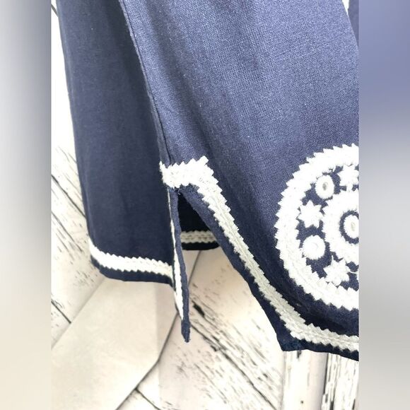 Mud Pie Gigi Embroidered Sleeveless Tunic M (8-10) - Picture 3 of 8